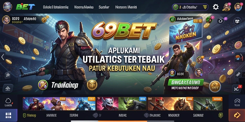 Screenshot utama 69BET yang menampilkan antarmuka aplikasi utilitas yang intuitif.