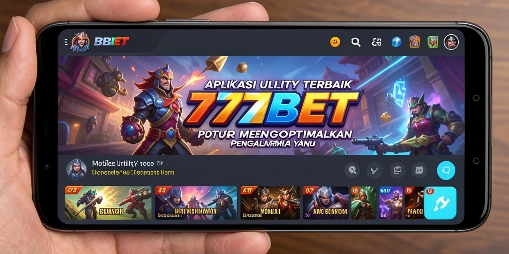 Tampilan antarmuka utama 777BET yang intuitif dan menarik.