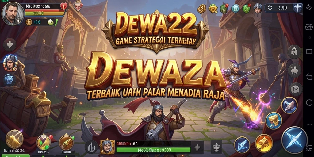 Screenshot gameplay DEWA22 yang penuh aksi dan strategi.