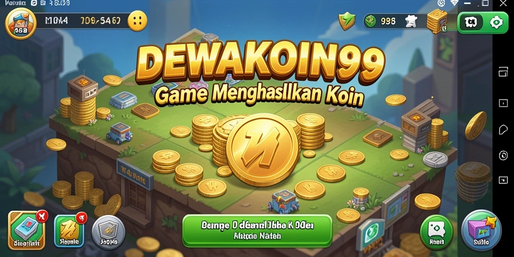 Gameplay DEWAKOIN99 menampilkan mekanisme Idle yang menarik.
