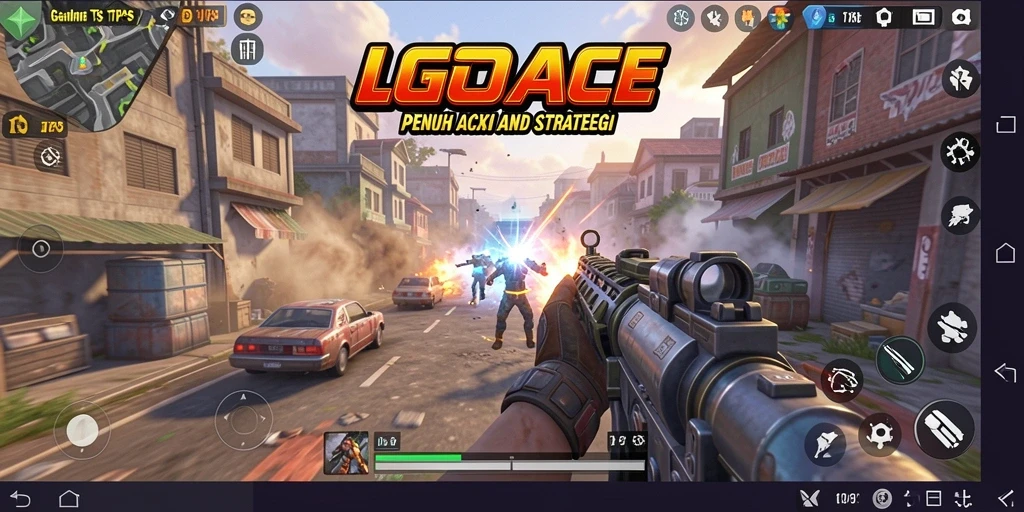 Gameplay seru LGOACE dengan grafik menakjubkan dan aksi intens.