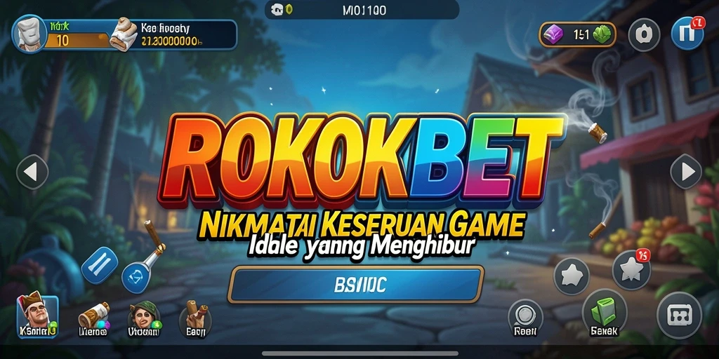 Tampilan gameplay ROKOKBET yang menarik dan menghibur.
