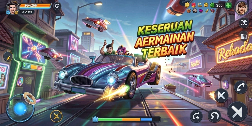 Screenshot gameplay RP62RP menampilkan aksi seru dan grafis menawan.