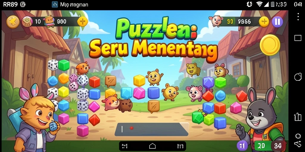 Tampilan gameplay RR89 yang menantang dan menarik.